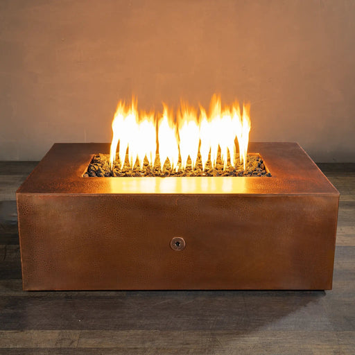 Gravity Moreno 48" W x 32" L Rectangle Copper Fire Pit - MORGRV483216 by Starfire Designs Starfire Designs