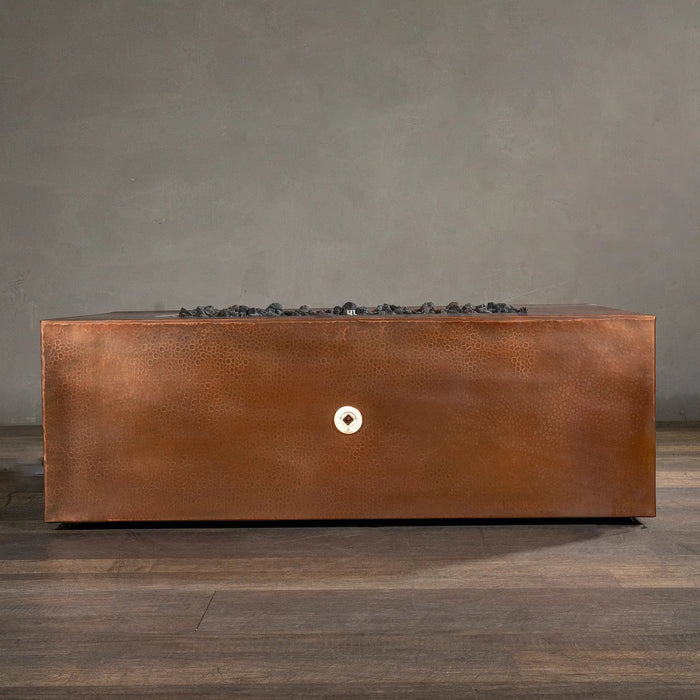 Gravity Moreno 48" W x 32" L Rectangle Copper Fire Pit - MORGRV483216 by Starfire Designs Starfire Designs