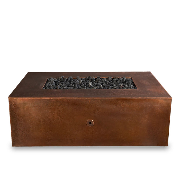 Gravity Moreno 48" W x 32" L Rectangle Copper Fire Pit - MORGRV483216 by Starfire Designs Starfire Designs