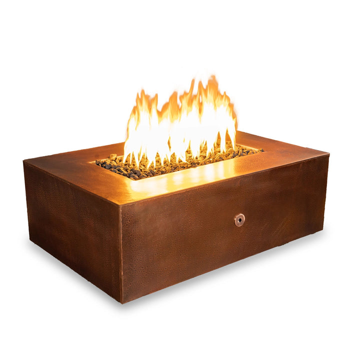 Gravity Moreno 48" W x 32" L Rectangle Copper Fire Pit - MORGRV483216 by Starfire Designs Starfire Designs