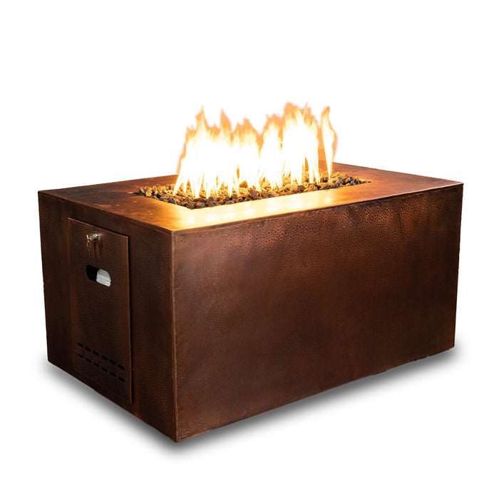 Gravity Moreno 48" W x 32" L Rectangle Copper Fire Pit - MORGRV483224 by Starfire Designs Starfire Designs