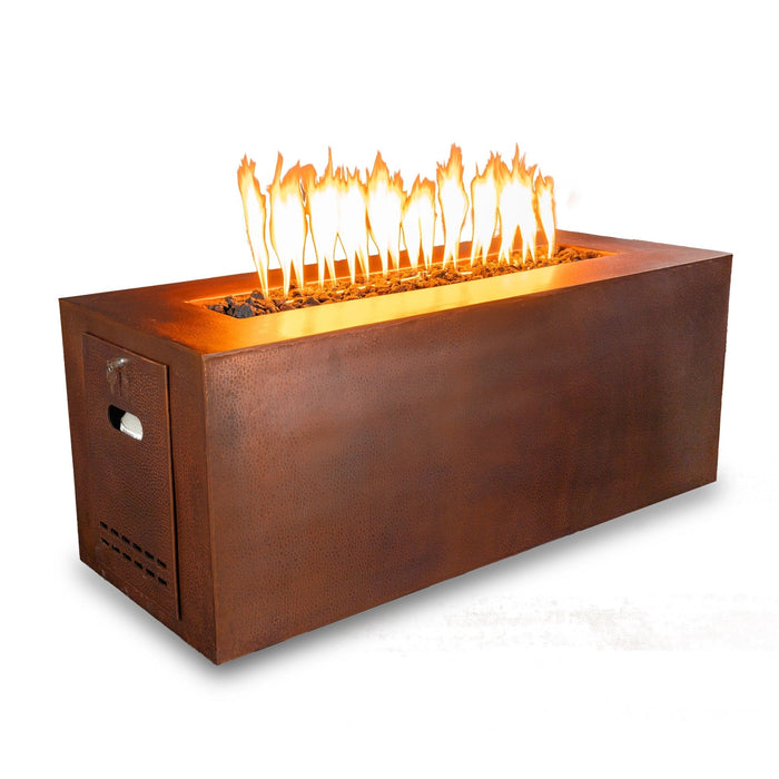 Gravity Moreno 60" W x 24" L Rectangle Copper Fire Pit - MORGRV602424 by Starfire Designs Starfire Designs