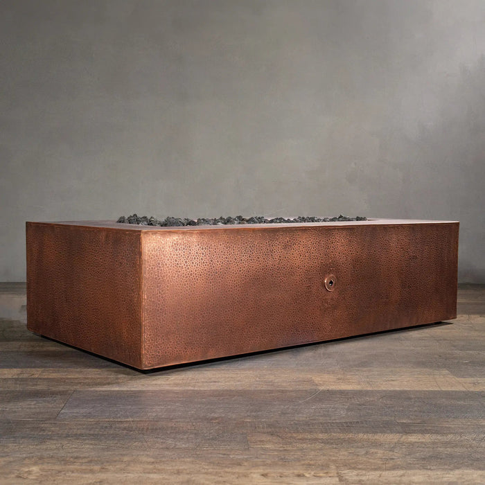 Gravity Moreno 60" W x 32" L Rectangle Copper Fire Pit - MORGRV603216 by Starfire Designs Starfire Designs