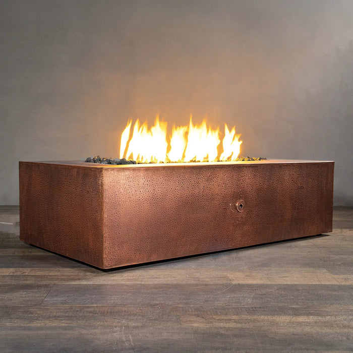Gravity Moreno 60" W x 32" L Rectangle Copper Fire Pit - MORGRV603216 by Starfire Designs Starfire Designs