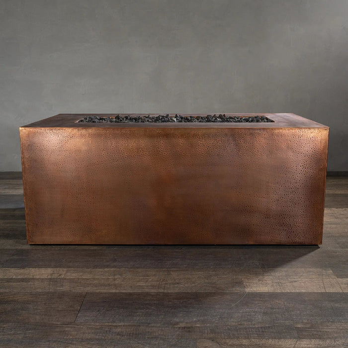 Gravity Moreno 60" W x 32" L Rectangle Copper Fire Pit - MORGRV603224 by Starfire Designs Starfire Designs