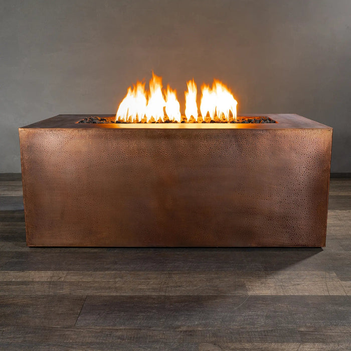 Gravity Moreno 60" W x 32" L Rectangle Copper Fire Pit - MORGRV603224 by Starfire Designs Starfire Designs