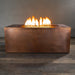 Gravity Moreno 60" W x 32" L Rectangle Copper Fire Pit - MORGRV603224 by Starfire Designs Starfire Designs