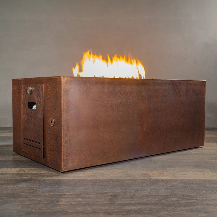 Gravity Moreno 60" W x 32" L Rectangle Copper Fire Pit - MORGRV603224 by Starfire Designs Starfire Designs