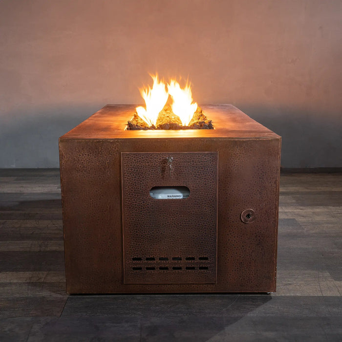 Gravity Moreno 60" W x 32" L Rectangle Copper Fire Pit - MORGRV603224 by Starfire Designs Starfire Designs