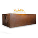 Gravity Moreno 72" W x 38" L Rectangle Copper Fire Pit - MORGRV723824 by Starfire Designs Starfire Designs