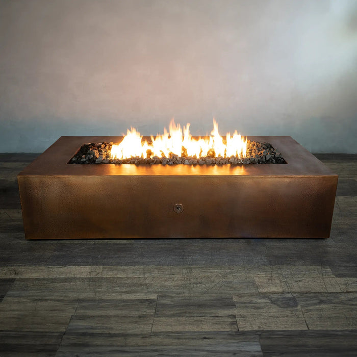 Gravity Moreno 72" W x 38" L Rectangle Copper Fire Pit - MORGRV723816 by Starfire Designs Starfire Designs