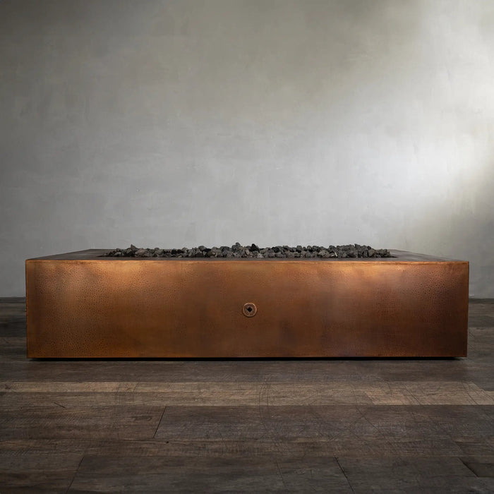 Gravity Moreno 72" W x 38" L Rectangle Copper Fire Pit - MORGRV723816 by Starfire Designs Starfire Designs
