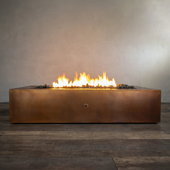Gravity Moreno 72" W x 38" L Rectangle Copper Fire Pit - MORGRV723816 by Starfire Designs Starfire Designs