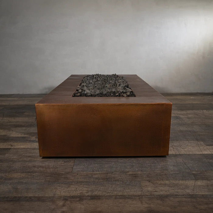 Gravity Moreno 72" W x 38" L Rectangle Copper Fire Pit - MORGRV723816 by Starfire Designs Starfire Designs