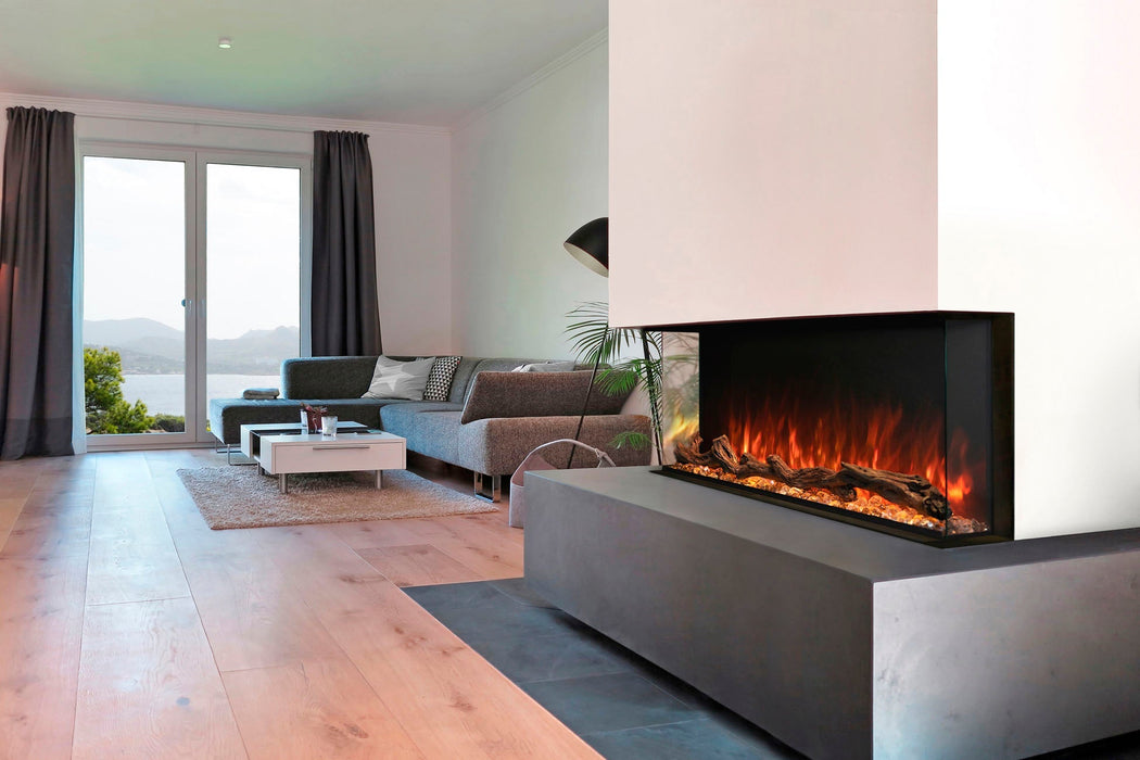 Landscape Pro Multi 44-inch 3-Sided / 2-Sided Built In Electric Fireplace - top view