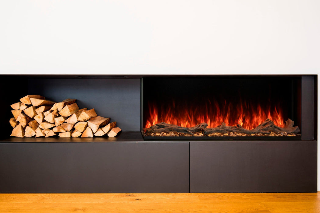 Landscape Pro Multi 56-inch 3-Sided / 2-Sided Built In Electric Fireplace - specifications diagram