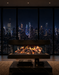 55" Fireplace Accessorie MULTIVIEW-HOLO-55-SIG - angle view