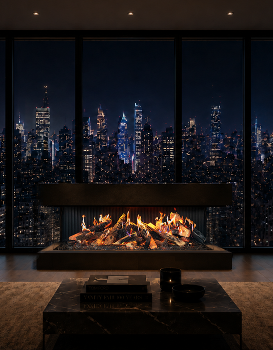 75" Fireplace Accessorie MULTIVIEW-HOLO-75-SIG - angle view