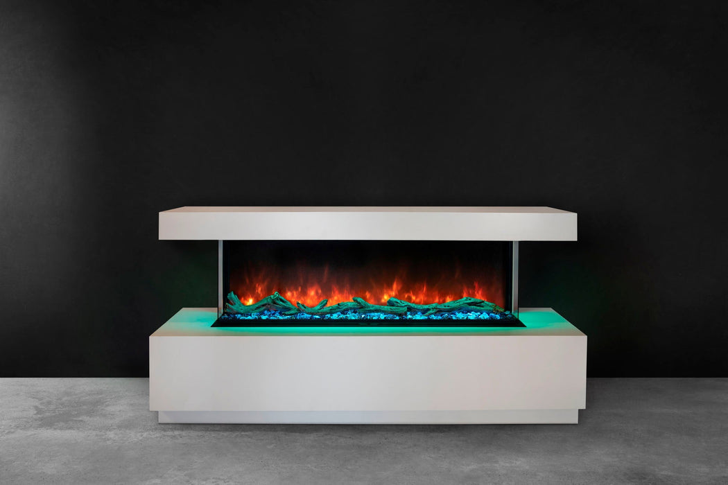 Landscape Pro Multi 56-inch 3-Sided / 2-Sided Built In Electric Fireplace - control panel detail