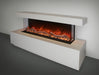 Landscape Pro Multi 80-inch 3-Sided / 2-Sided Built In Electric Fireplace - control panel detail
