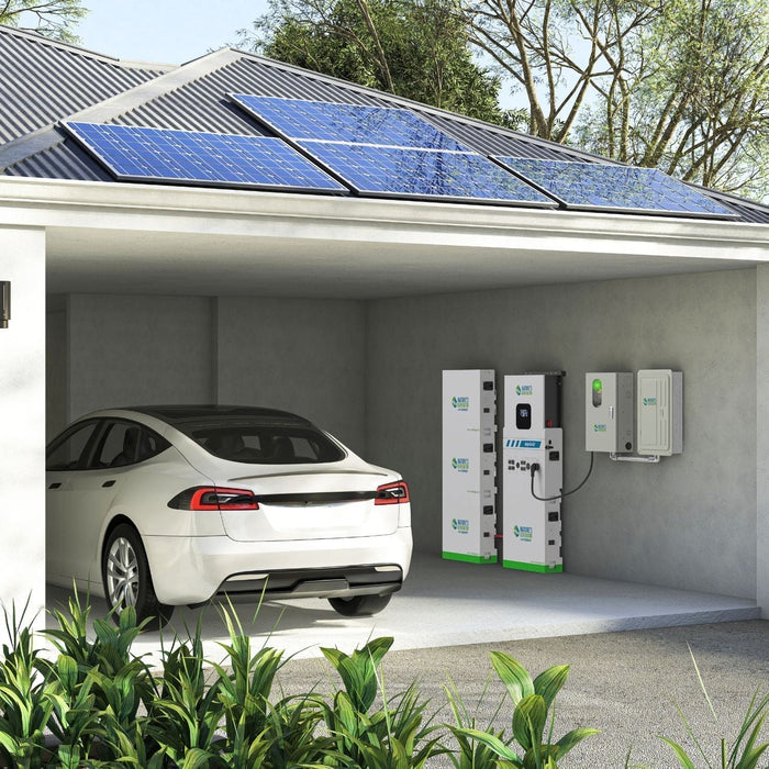 Nature's Generator MyGrid 10K with Transfer Switch for House Battery Backup Solar Generator - View 19
