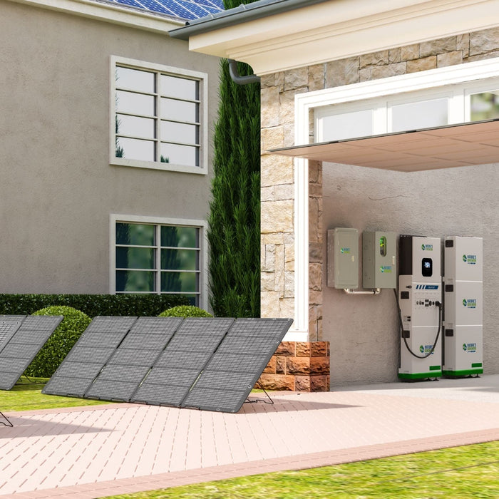 Nature's Generator MyGrid 10K with Transfer Switch for House Battery Backup Solar Generator - View 20