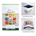 Green Vista Living Harvest Right 50-pack Resealable Mylar Bags - 6 x 9.75 Freeze Dryer Accessories