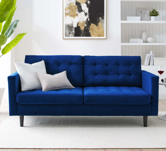 Exalt Tufted Performance Velvet Sofa