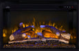 Napoleon Rosedale Electric 3 built-in electric fireplace insert with yellow flames