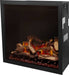 Napoleon Elevation X 36 electric fireplace with LCD flames rolling flame detail