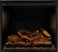 Napoleon Elevation X 36 electric fireplace with LCD flames with glowing embers