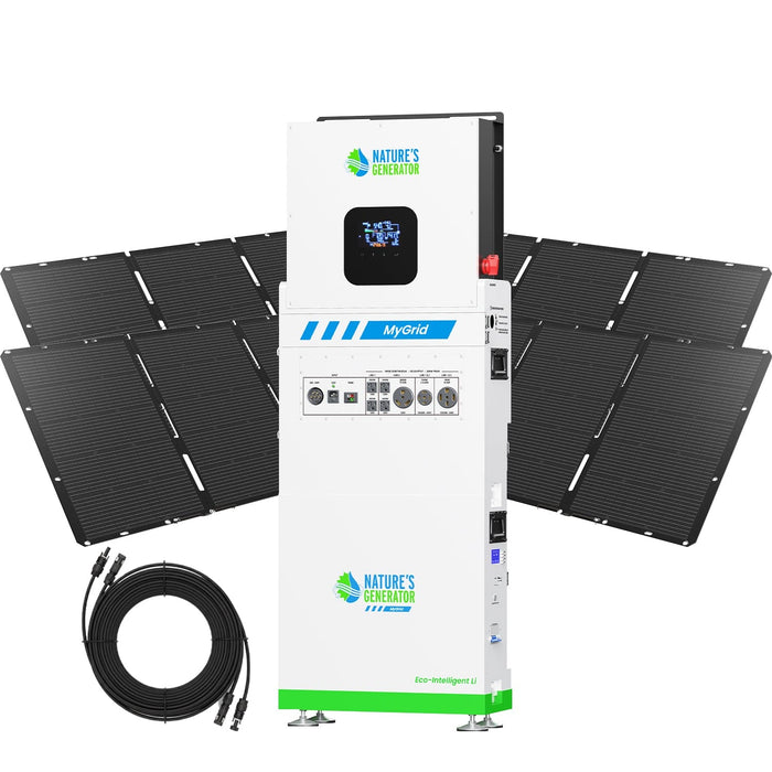 MyGrid 10K Solar Generator for Home