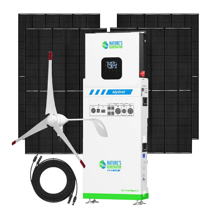 MyGrid 10K Solar and Wind Generator for Home