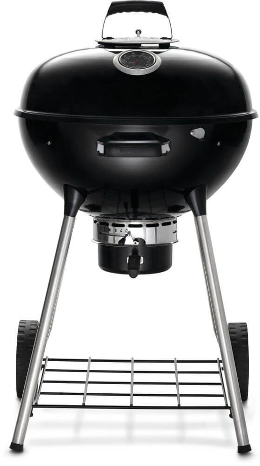 Napoleon NK22 Charcoal Kettle Grill, Black - Napoleon