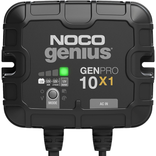 NOCO GENPRO10X1 12V 1-Bank, 10A On-Board Battery Charger