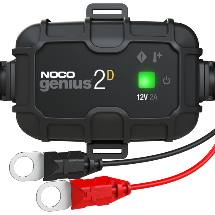 NOCO GENIUS2D 12V 2A Direct-Mount Battery Charger and