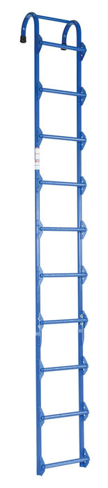 Vestil NTAL-10 Steel Tank Access Ladder 10 ft. 300 lb. Capacity Blue