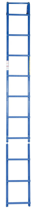 Vestil NTAL-10 steel tank access ladder - view 3
