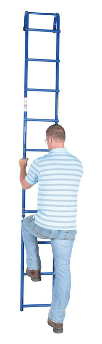 Vestil NTAL-10 steel tank access ladder - view 4
