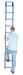 Vestil NTAL-10 steel tank access ladder - view 4