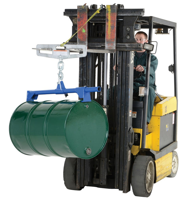 Vestil NVD-40 steel near vertical drum lifter - view 2