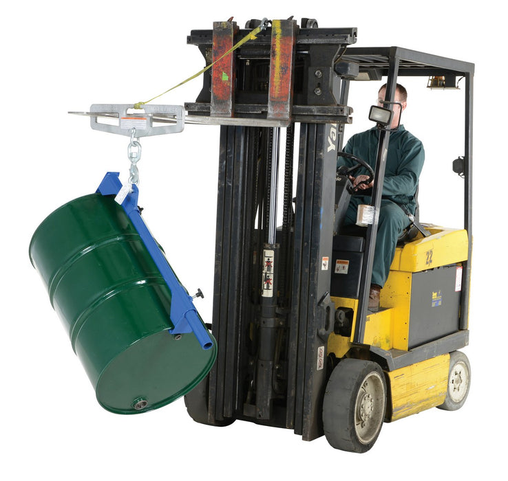 Vestil NVD-40 steel near vertical drum lifter - view 3