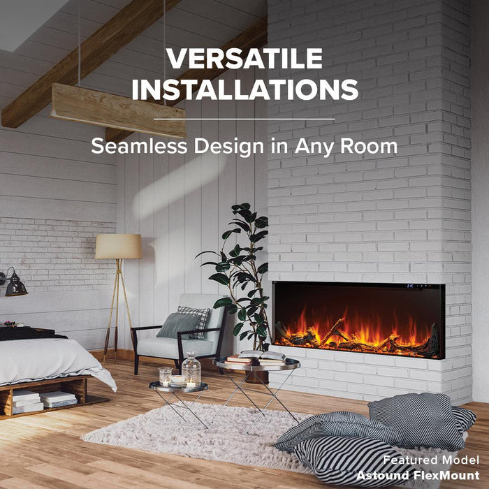 Napoleon Astound FlexMount 50" Wall-Mounted Linear Electric Fireplace