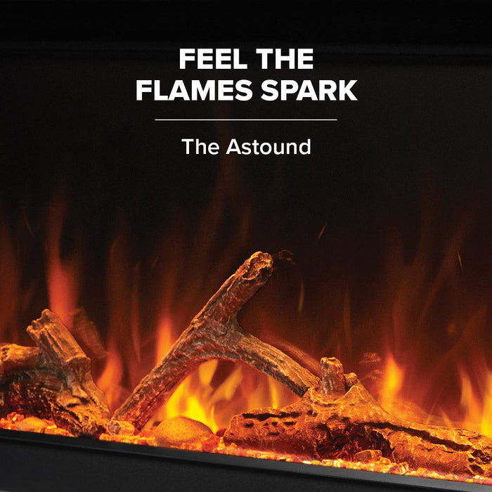 Napoleon Astound FlexMount 50" Wall-Mounted Linear Electric Fireplace