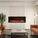 Napoleon Astound 96" Built-In Linear Electric Fireplace | NEFB96AB - Side View