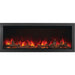 Napoleon Astound 74" Built-In Wall Mount Electric Fireplace | NEFB74AB - Detail View