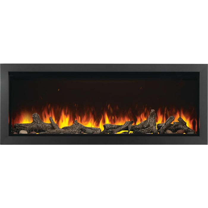 Napoleon Astound 74" Built-In Wall Mount Electric Fireplace | NEFB74AB - Close-Up