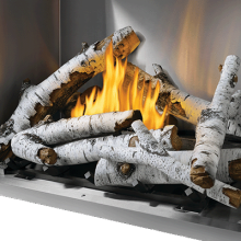 Napoleon High-Definition Birch Log Set for 42" Riverside Outdoor Fireplace