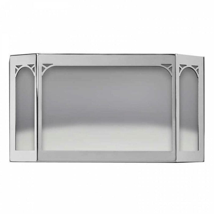 Napoleon Satin Chrome Decorative Doors For Havlock Direct Vent Gas Stove