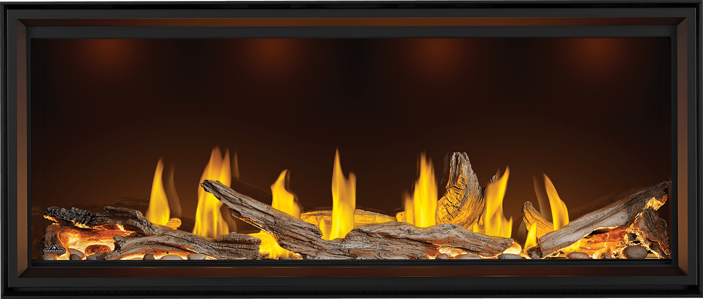 Napoleon Tall Linear Vector 62" Single Sided Direct Vent Natural Gas Fireplace
